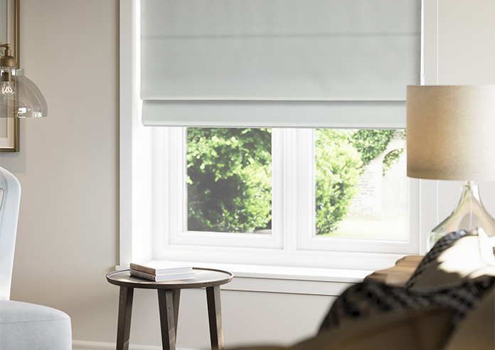 Harris, Feather Grey - Roman Blind - Image 5